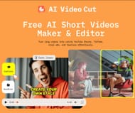 AI Video Cut - Up to 30% off Video Editing Software + Exclusive 20% off Code