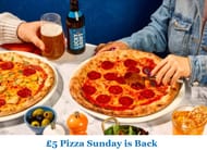 A Classic Size Pizza For £5 With The Purchase Of A Drink Feb 22nd, Dine In Only