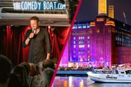 Comedy Show, Pizza and Drinks for Two at Battersea Barge