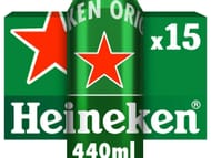 Heineken Premium Lager Beer Cans 15 X 440ml