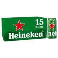 Heineken Lager Cans, 15x 440ml