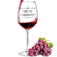 Mothers Day 350ml Glass Wine Gift for Mum