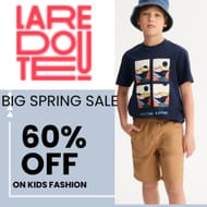 La Redoute Kids Big Spring Sale - Upto 60% off on Kids Fashion!