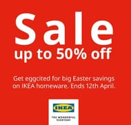 IKEA Up To 50% Off Easter Sale From Just 25p + Free C&C To Store