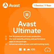 Avast Ultimate 2026 Activation Code by Email for 1 Device