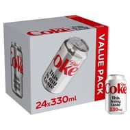 Diet Coke 24 X 330ml