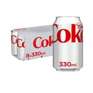 Diet Coke 8 X 330ml