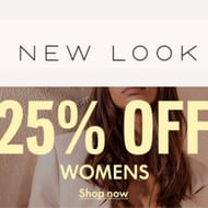 New Look Sale - up to 25% off on Swimwear, Sandals & More!