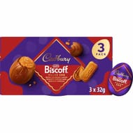 Cadbury Lotus Biscoff Milk Chocolate Egg 96g (Pack of 3)