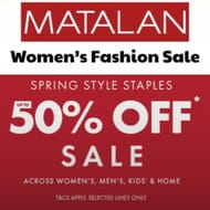 MATALAN Spring Sale - up to 50% off on Selected Women's Fashion!