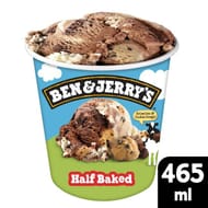 Nectar Price Ben & Jerry's Half Baked Chocolate and Vanilla Ice Cream Tub 465ml