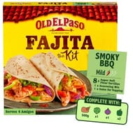 Old El Paso Original Smoky BBQ Sizzling Fajita Dinner Kit
