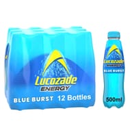 Lucozade Energy Blue Burst 500 Ml Pack of 12