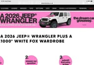 Win a 2026 Jeep Wrangler plus a £1000
