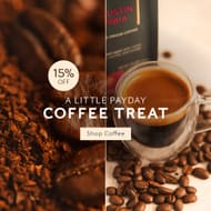 15% off Coffee