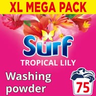Surf Tropical Lily Washing Powder 75 Washes 3.75 Kg