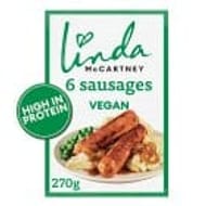 Linda McCartney's Frozen Vegan Sausages 270g