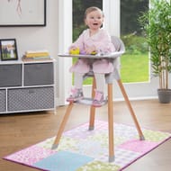 Kids' High Chair - Grey Beechwood