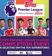 Smyths Toys Free Topps Sticker Album Bristol, Crawley, Norwich & Solihull