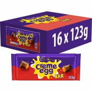 Cadbury Creme Egg Chocolate Bar 123g (Box of 16)