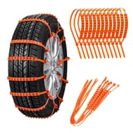 20Pcs Reusable Snow Chains for SUV/Truck, Adjustable