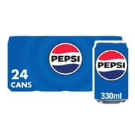 Pepsi Regular Cola , 24 X 330ml (£7.12/£6.37 S&S)