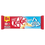 KitKat 2-Finger White Chocolate Biscuit Bars, 8-Pack
