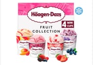 Hagen-Dazs Fruit Collection Minicup Ice Cream 4x95ml