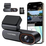 4G LTE Front Dash Cam, 2K, GPS, Night Vision, 32GB