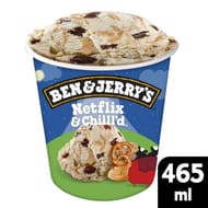 Ben & Jerry's Netflix & Chill'd Peanut Butter Ice Cream Tub 465ml