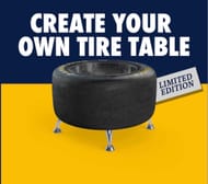 Create Your Own Goodyear Eagle Tire Tyre Table