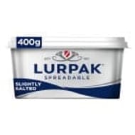 Lurpak Slightly Salted Spreadable Blend of Butter and Rapeseed Oil400g