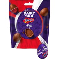 Cadbury Dairy Milk Mini Daim Chocolate Eggs 77g