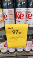 Diet Coke 2 Litre (In Store Only)