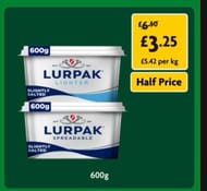 *INSTORE ONLY DEAL* Lurpak Lighter + Lurpak Spreadable - 600g