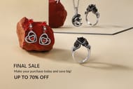 Up to 70% off during Our Fine Jewelry Clearance
