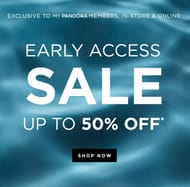 Pandora Early Access Up To 50% off Summer Sale From Just £17!
