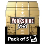 Yorkshire Tea Gold, 400 Tea Bags (5 X 80)