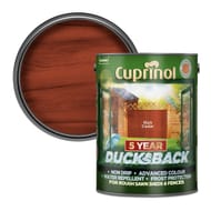 Cuprinol Ducksback Shed and Fence Paint Rich Cedar 5L