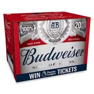 Budweiser 20-Pack