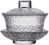 Eplze YBK Crystal Gaiwan with Lid and Saucer