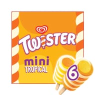 Wall's Twister Ice Lolly Mini Tropical 6x 50 Ml
