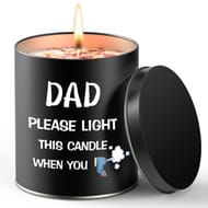 Father's Day Soy Candles Gift from Daughter or Son