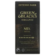 Green & Black's Organic Dark Chocolate 85% Cocoa 90 G
