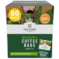 Taylors of Harrogate Roast 4 Italian Ground Coffee, 80 Bags