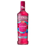Smirnoff Raspberry Crush Spirit Drink, 70cl