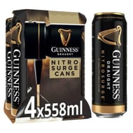 Guinness Nitrosurge Stout Beer Cans - for Use with Nitrosurge Device