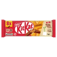 8 Pack KitKat 2-Finger Caramel Chocolate Bars (£1.57/£1.40 S&S)