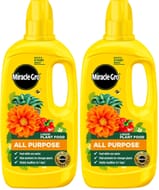 Miracle Gro All Purpose Liquid Plant Food 800ml 2-Pack
