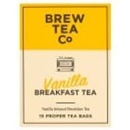 Brew Tea Co Vanilla Breakfast Tea 15s 52.5g